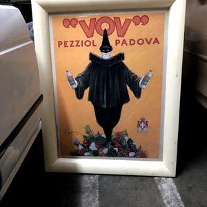 Print, signed and oil brushmarks on the print.